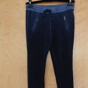 Cotton Citizen womens drawstring waist sweatpants leggings blue size small EUC!